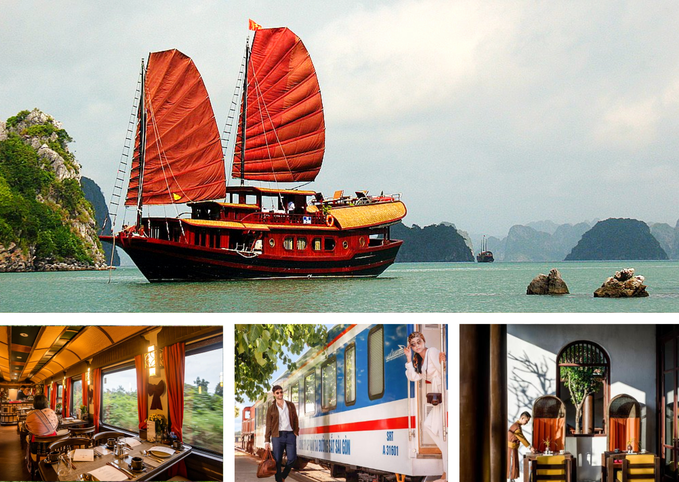Voyage de luxe sur mesure, personalisé au Vietnam avec l'agence locale